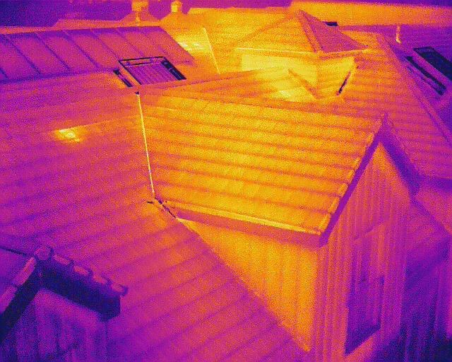Thermal Imaging Roof Survey Image Middleton
